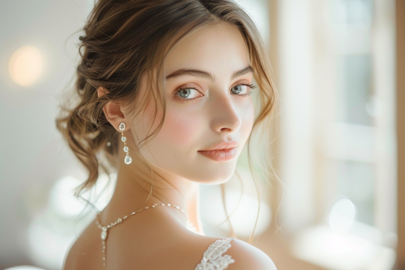 Maquillage mariage simple