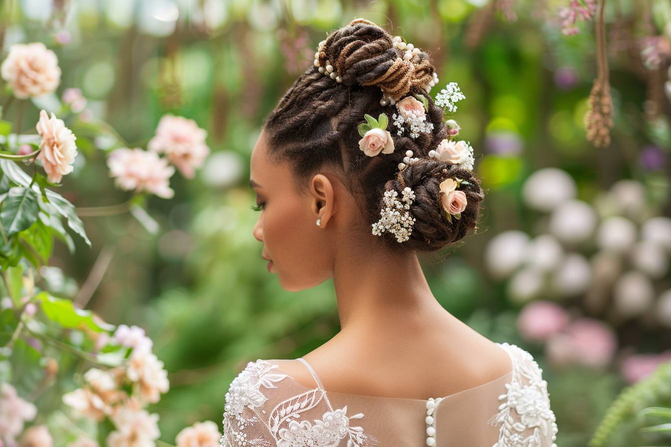 Coiffure mariage tressée